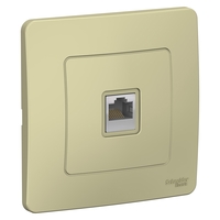 Розетка RJ-45 скрытый монтаж категори...