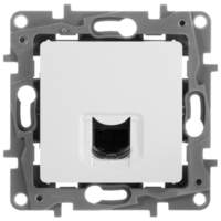 Розетка RJ-45 скрытый монтаж категори...