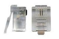 Коннектор RJ-12 6P2C, 100шт., TWT (TW...