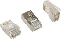 Коннектор RJ-45 8P8C категория 6a, эк...