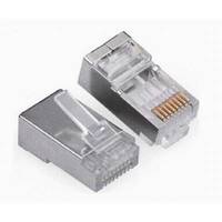 Коннектор RJ-45 8P8C категория 5e, эк...