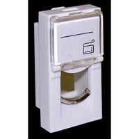 Вставка Keystone Lanmaster, 1 шт., бе...