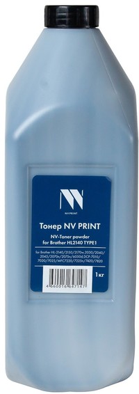 Тонер NV Print Type1, бутыль 1 кг, че...