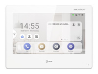 Видеодомофон Hikvision, белый/белый (...