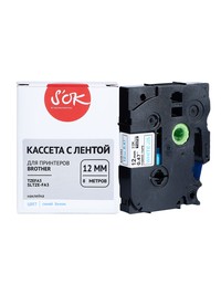 Кассета с лентой SAKURA TZEFA3, 1.2 с...
