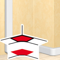 Угол Legrand внутренний переменный 80...