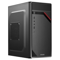 Корпус Ginzzu D180, mATX, Mini-Tower,...