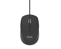 Мышь проводная Filum FL-M10-BK, 2400d...