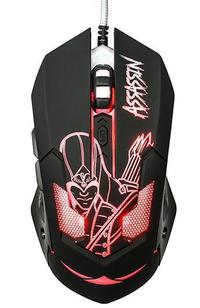 Мышь проводная Qumo Assassin M33, 320...