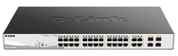 Коммутатор D-Link DGS-1210-28MP, упра...
