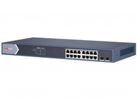 Коммутатор Hikvision DS-3E1518P-SI, у...
