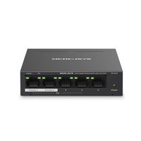 Коммутатор Mercusys MS105GP, кол-во п...