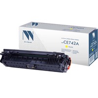Картридж лазерный NV Print NV-CE742AY...
