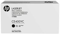 Картридж лазерный HP 507Y/CE400YC, че...