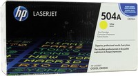 Картридж лазерный HP 504A/CE252A, жел...