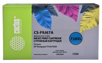 Картридж струйный Cactus CS-F9J67A (H...