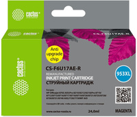 Картридж струйный Cactus CS-F6U17AE-R...