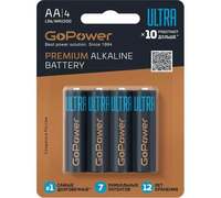 Батарейка GoPower Ultra, AA (LR6), 1....