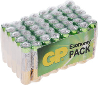 Батарейка GP Super, AAA, 1.5V, 40 шт....