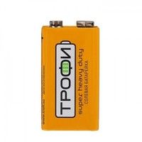 Батарея Трофи 6F22-1S, крона, 9V, 1шт...