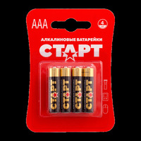 Батарейка СТАРТ AAA (LR03), 1.5V, 4 ш...