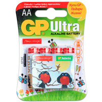 Батарейка GP Ultra, AA, 1.5V, 4 шт. (...