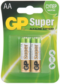 Батарейка GP Super, AA (LR06/15А), 1....