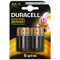 Батарейка Duracell LR6, AA (LR06/15А)...