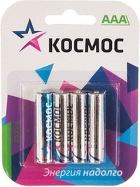 Батарейка Космос AAA (LR03/24А), 1.5V...