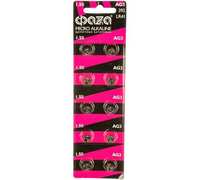 Батарейка ФАZА LR41 (AG3), 1.5V, 10 ш...
