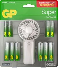 Батарейка GP Super, AA/AAA, 1.5V, 24 ...