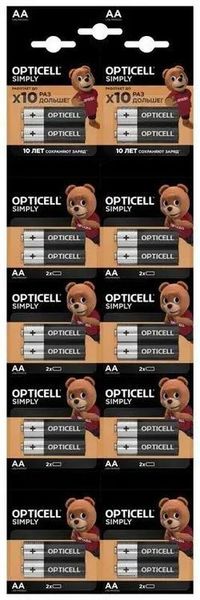 Батарейка OPTICELL Simply, AA, 1.5V, ...
