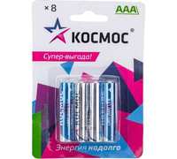 Батарейка Космос AAA (LR03), 1.5V, 8 ...
