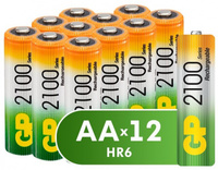Аккумулятор GP Rechargeable 210AAHC-B...