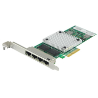 Сетевая карта LR-Link, 4xRJ-45, 1 Гб/...