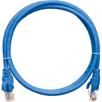 Патч-корд UTP кат.5e, 1 м, RJ45-RJ45,...