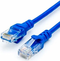 Патч-корд UTP кат.5e, 10 м, RJ45-RJ45...