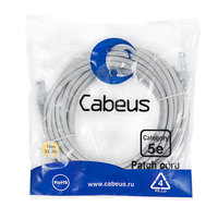 Патч-корд UTP кат.5e, 10м, RJ45-RJ45,...