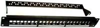 Патч-панель 19" 1U, порты: 24 x RJ-45...