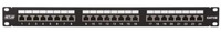 Патч-панель 19" 1U, порты: 24 x RJ-45...