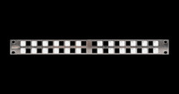 Патч-панель в шкаф 19" 1U, порты: 24,...