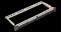 Патч-панель в шкаф 19" 1U, неукомплек...