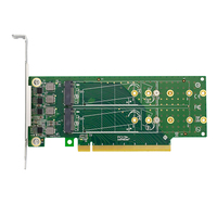 Адаптер LR-LINK, 4xNVMe M.2 SSD, PCI-...