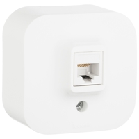 Розетка RJ-45 открытый монтаж категор...