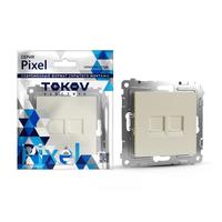 Розетка RJ-45 скрытый монтаж категори...