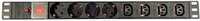 Блок розеток (PDU) TFD LX-PDU12, 1U, ...