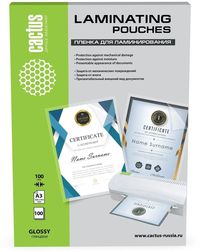 Пленка для ламинирования Cactus 100 м...