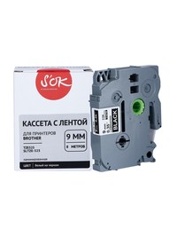 Кассета с наклейками SAKURA TZE325, 9...
