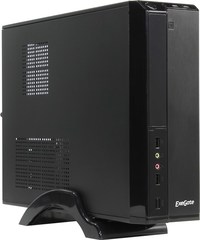Корпус ExeGate MI-207, mATX, Slim-Des...