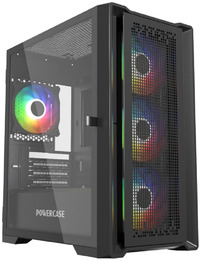Корпус PowerCase ByteFlow Micro, ATX,...